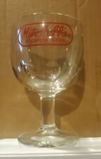 Vintage MITCHELL'S PREMIUM BEER Goblet Chalice Style Pint Glass (VERY RARE) picture