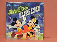 Mickey Mouse DISCO Vinyl Record LP- Disneyland 1979 Exclusive 33 RPM Disney picture