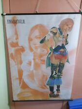 Final Fantasy XII  ASHE Wall Scroll Cloth Fabric 42”X 31” .  used.  GE 1132. picture