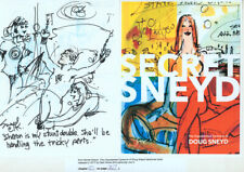 Doug Sneyd Signed Original Art Playboy Gag Rough Sketch in Secret Sneyd BONDAGE picture