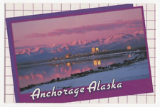 Anchorage Alaska Postcard Building Structures of Downtown Postcard Unposted picture
