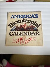 1975, AMERICA’S BICENTENNIAL HISTORICAL CALENDAR 1776-1976, Simon & Schuster picture