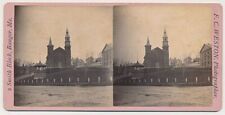 MAINE SV - Bangor Universalist Church - FC Weston 1870s picture