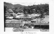 St Thomas City Virgin Islands - Early Real Photo Card picture