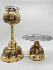 Christian New Chalice Set 0.25 l with 5 Pieces Eucharistic Set Orthodox Church picture