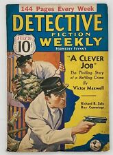 Detective Fiction Weekly Pulp Magazine- July 20, 1935 Volume 95 #1- GD picture