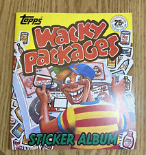 Vintage, 1982 TOPPS WACKY PACKAGES STICKER ALBUM  Book Unused Near MINT 1E picture
