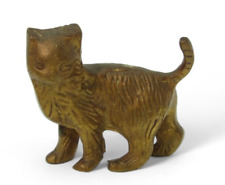 Vintage Brass Standing Cat Figurine picture