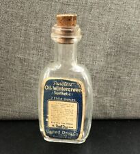 Vintage Apothecary - Antique Pharmacy United Drugs Oil Wintergreen Bottle picture