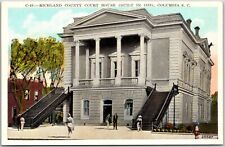 Columbia South Carolina Old Richland County Courthouse & Post Office WB Postcard picture