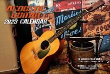 CHEAP GIFT BLACK FRIDAY  2023 ACOUSTIC GUITAR WALL CALENDAR taylor  gibson  picture