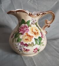 Vintage Beautiful Lefton China Hand Painted Pitcher 6