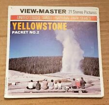 Full Color gaf H65 Yellowstone National Park Packet No 2 viewmaster reels packet picture