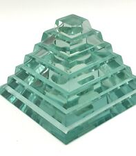 Glass Pyramid Paper Weight picture
