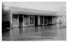 FLOOD SCENE, RIO VISTA,  CALIFORNIA, SOLANO, 1908 RPPC VINTAGE POSTCARD (SV 568) picture