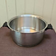 Vintage RENA Ware Heavy 18/8 STAINLESS Steel 3-Ply 6 qt STOCKPOT Only No Lid picture