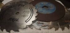 Lot of 5 VINTAGE Circular Saw Blades picture