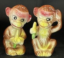 Vintage Anthropomorphic Monkey Salt And Pepper (Japan) picture