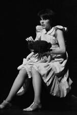 Anny Duperey on stage in the play Attention Fragile at the The�tr - Old Photo picture