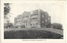 Old Postcard - Franklin School - Bergenfield NJ picture