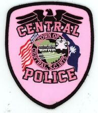 SOUTH CAROLINA SC CENTRAL POLICE PINK BREAST CANCER NICE SHOULDER PATCH SHERIFF picture