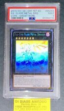 PSA 9 RED-EYES FLARE METAL DRAGON CORE-EN054 1st FIRST EDITION GHOST RARE ENGL picture