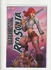 Immortal Red Sonja #1 Unknown Comic Books Exclusive Foil Logo Variant Cover NM picture