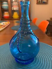 Vintage Wheaton Blue Ball and Claw Bitters Bottle  