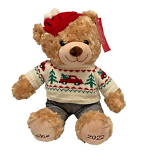 Belkie Bear 2022 Christmas Holiday Plush Teddy Belk Department Store picture