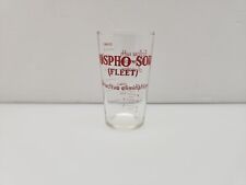 Vintage Fleet Phospho-Soda for Active Elimination Advertising Measuring Glass picture