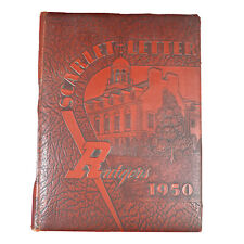Vintage Rutgers Scarlet Letter 1950 Yearbook picture