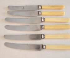 Vintage Sheffield England Cutlery: Knife Set Of 6 - 4 @ 9