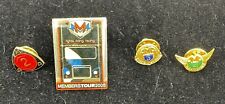 Lot Of 4 American Motorcyclist Association Member AMA Lapel Hat Pins picture