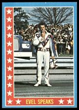 1974 Topps Evel Knievel Card #11---Evel Speaks picture