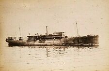 UU07 PHOTO SLIDE B/W NY US ARMY AIR FORCE SHIP MILITARY DOM PEDRO II BZ picture
