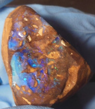Australian- Boulder Opal- Lapidary Rough, 100% Natural, colors 44.60ct (video) picture