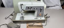 Vintage Singer Model 600 Touch & Sew Sewing Machine w/ Pedal, Case For Parts picture