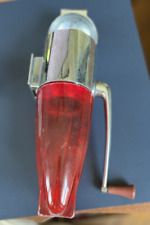 1950's VTG Dazey Atomic Rocket Ice Crusher Model 160 Red Crank picture