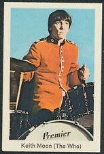 1965-68 DUTCH GUM KEITH MOON THE WHO UNNUMBERED SET NON-SPORTS MUSIC CARD EX picture