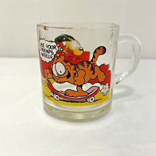 Vtg 1978 Garfield And Odie  McDonald’s Cup Mug Jim Davis Use Your Friends Wisely picture