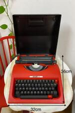 Typewriter Olivetti Red Vintage Rare picture