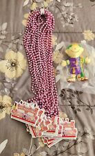 New Orleans Mardi Gras 2024 Krewe Of Endymion Foam Squish Toy & Medallion Beads picture