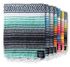 Authentic Handwoven Mexican Blanket, Yoga Blanket - Perfect Outdoor Picnic Bl... picture