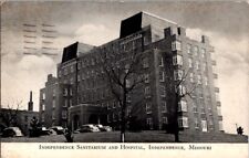 Vintage Postcard Sanitarium & Hospital Independence MO Missouri 1947       I-180 picture
