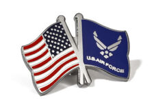 NEW USAF U.S. Air Force Flags Lapel Pin picture
