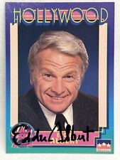 Eddie Albert American Actor #85 Signed Hollywood Trading Card 1991 picture