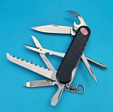 Wenger SwissBuck Remedy Retired Vintage Swiss Army Knife Black Multi Tool picture