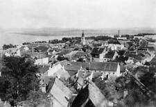 View of the former Austrian city of Zemun situated at the confluen- Old Photo picture