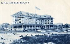 Bradley Beach NJ La Reine Hotel Unused & Never Was Sent About 1920s Nice picture