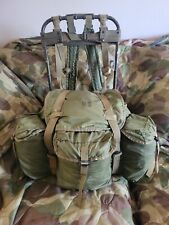 Vietnam Lightweight Rucksack Early P64 Named USMC W/ P64 Welded Frame 1964 Dated picture